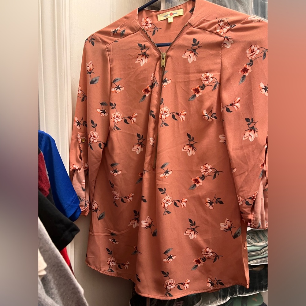 Wishful park floral flowy top